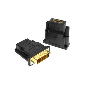 Adaptador Kross DVI-D M X HDMI F, KE-CBS0102 GO - 582720 Adaptador Kross DVI-D M X HDMI F, KE-CBS0102 GO - 582720