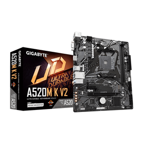 Placa Mãe Gigabyte A520M K V2, Soquete AM4 | DDR4 DF - 801389