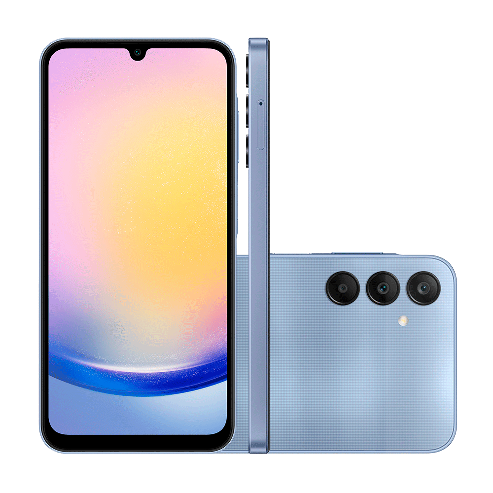 Smartphone Samsung Galaxy A25 5G, 256GB, 8GB RAM, Tela de 6.5