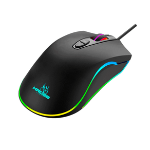 Mouse Gamer C/Fio Kross Gungnir, USB, 4800 DPI - KE-MG125 Preto DF - 582714