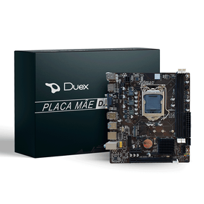 Placa Mãe Duex DX-B75ZG M2, Chipset Intel B75, LGA 1155, M-ATX, DDR3 GO - 801408