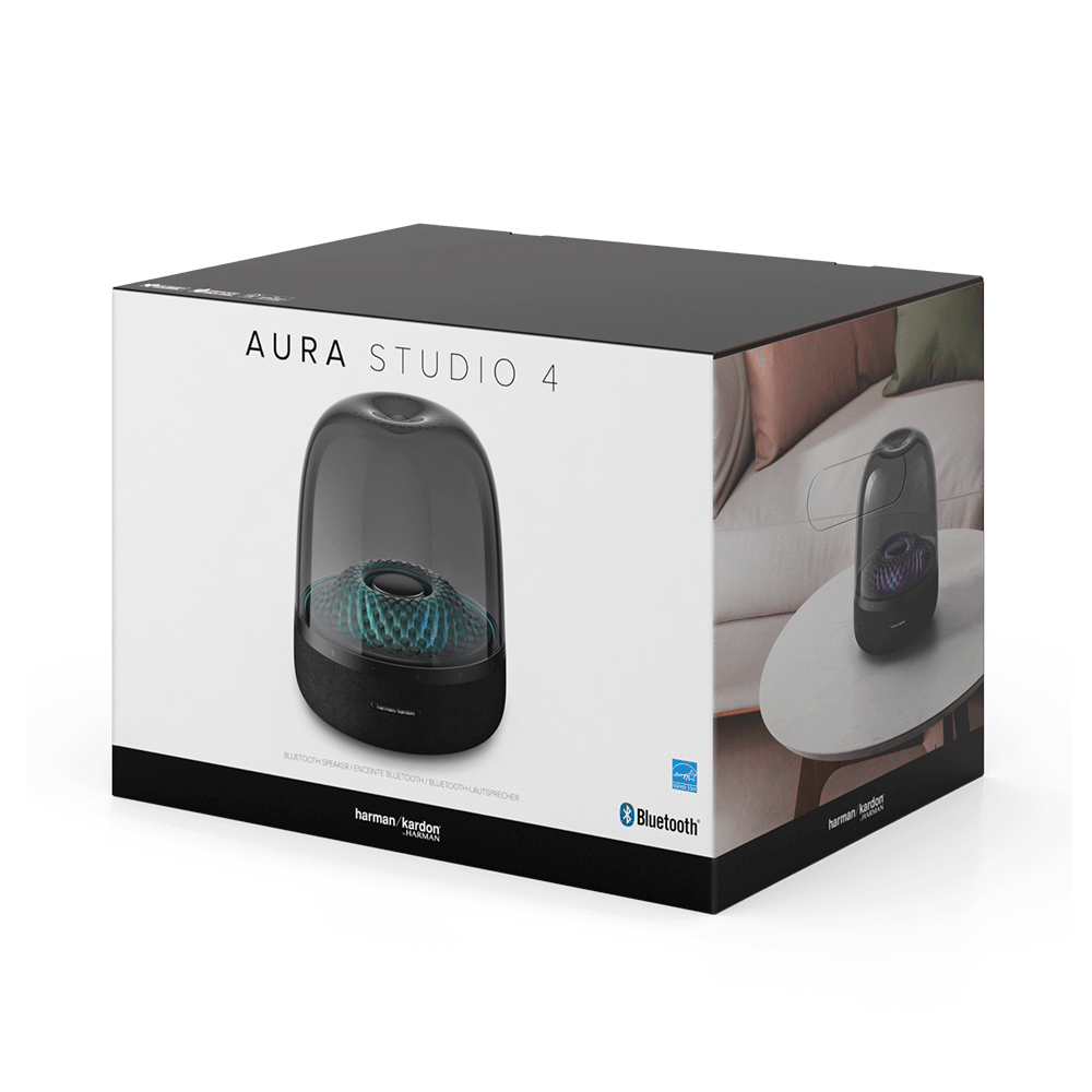 Caixa de Som Bluetooth Harman Kardon Aura Studio 4 | Preto