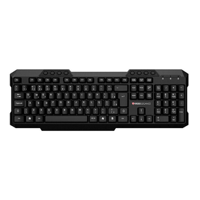 Teclado Com Fio Kross Multimídia Elegance, USB, ABNT2 - KE-K106V3 | Preto GO - 582548