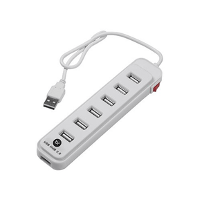 HUB Bright 7 Portas USB 2.0 - 0191 | Branco DF - 582746