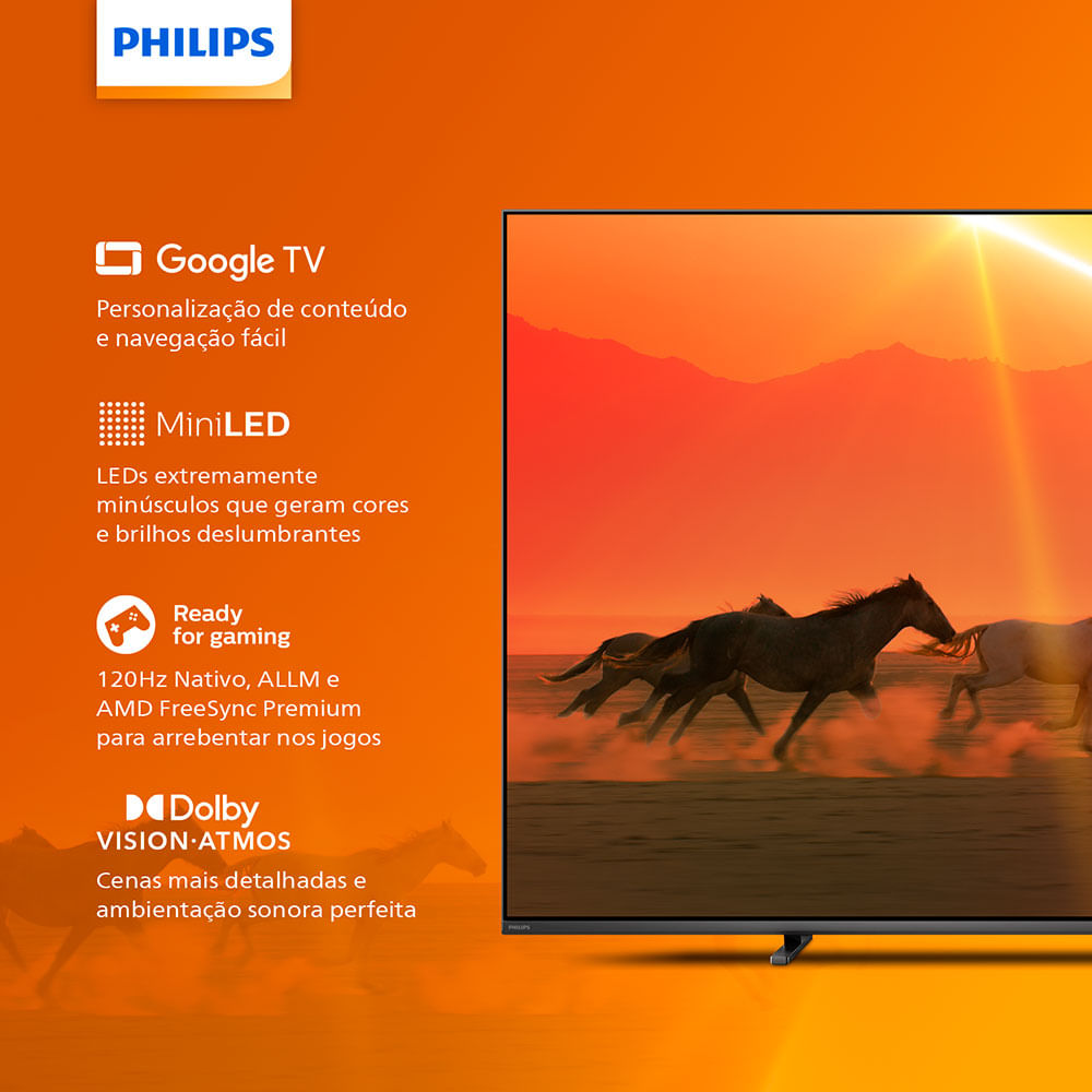 クラシック Philips Original Jackets Collection 55CD PHILIPS, Smart TV, The Xtra QD-Mini LED 55