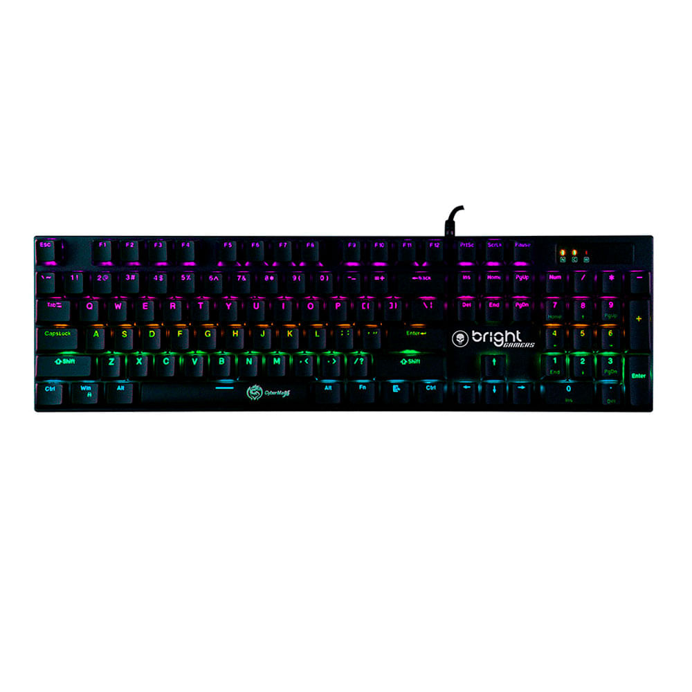 Teclado Bright Mecânico Gamer Spectre - GTC564 | Preto Artigo