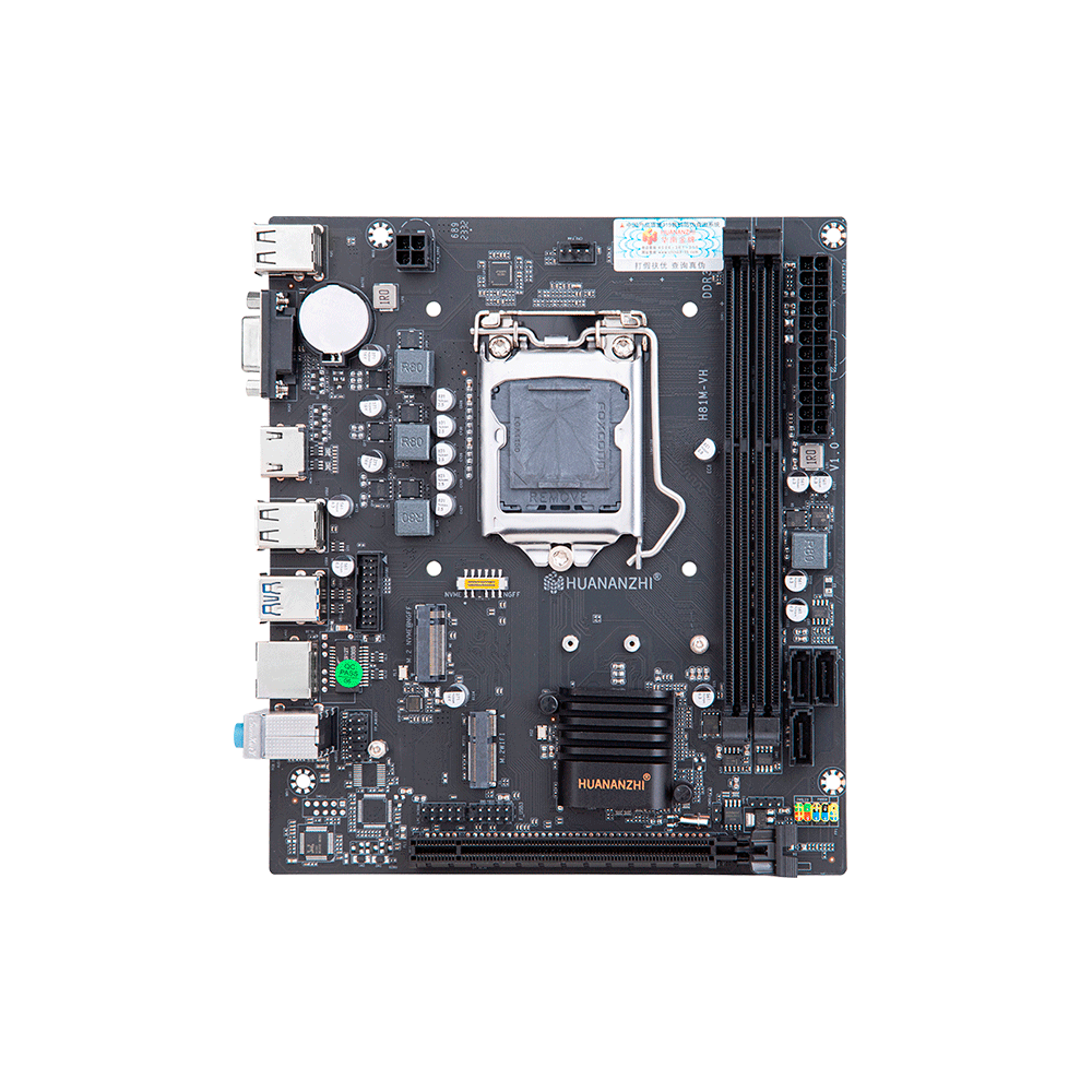 Placa Mãe Huananzhi, Express Chipset Intel H81M, LGA 1150, ATX