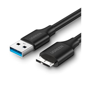 Cabo Ugreen USB Micro USB 3.0, 50cm, US130 | Preto DF - 582780