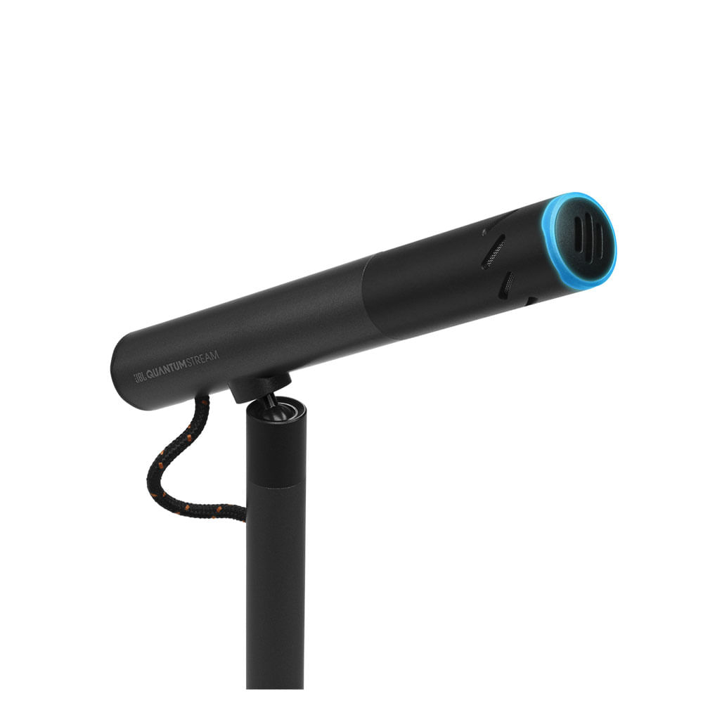 Microfone JBL Quantum Stream Talk, Condensador único, LED | Preto