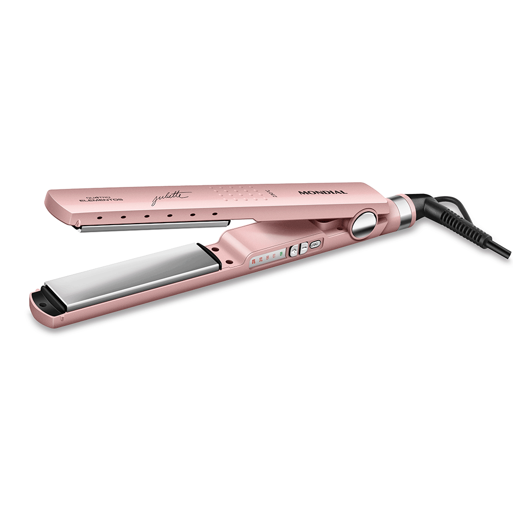 Prancha Alisadora By Juliette Mondial, 60W - P-JU, Golden Rose