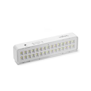 Luminária de Emergência Elgin 30 LEDS, 2W, Bateria de Lítio | Branco GO - 282183