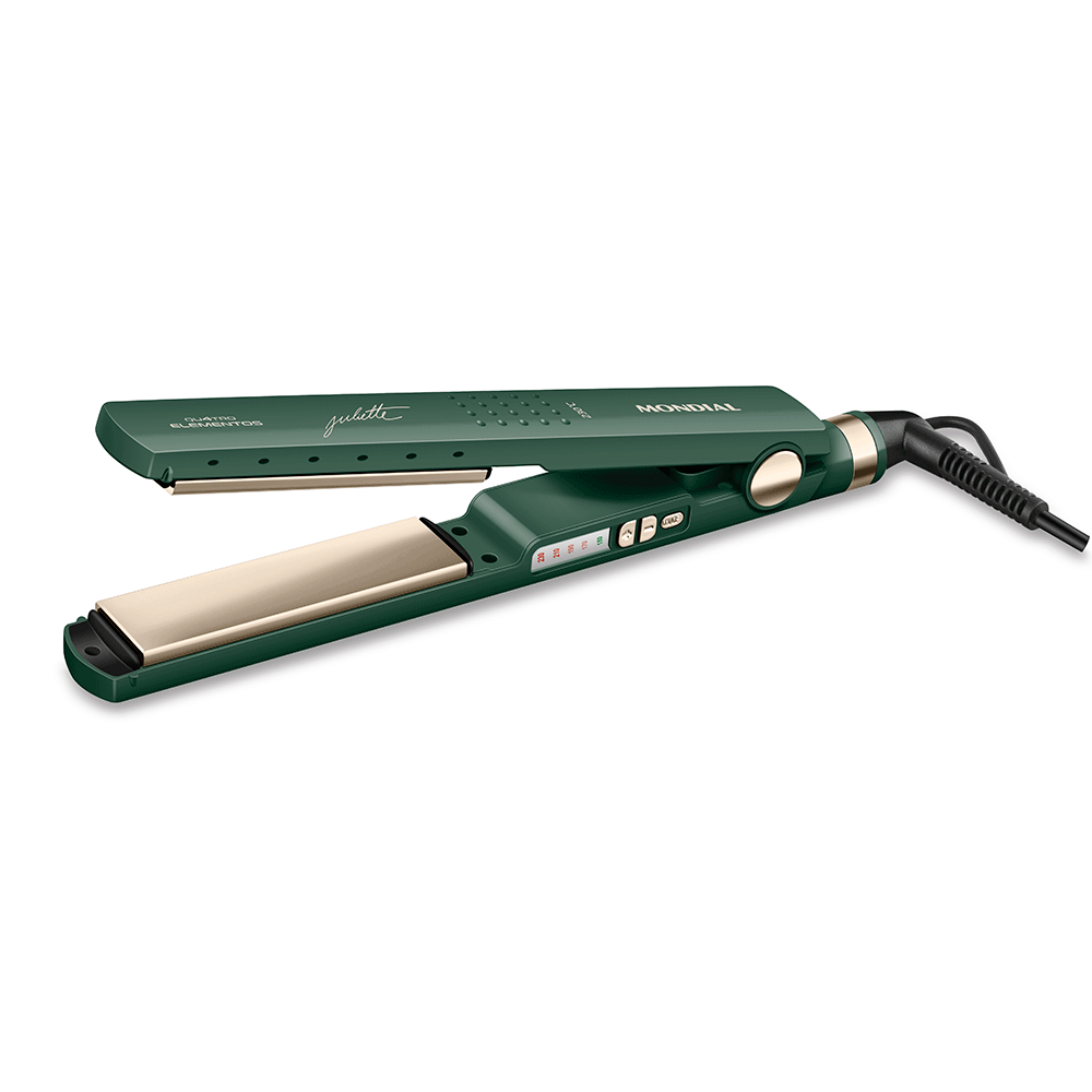 Prancha Alisadora By Juliette Mondial, 60W - P-JU, Verde | Bivolt