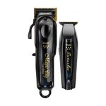Combo Wahl Clipper com Máquinas de corte e de acabamento Barber