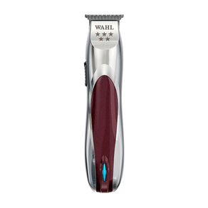 Máquina de Acabamento Wahl AL-LIGN Cordless, Lithium, Bateria Recarregável, Prata Metálico e Vermelho | Bivolt GO - 691606