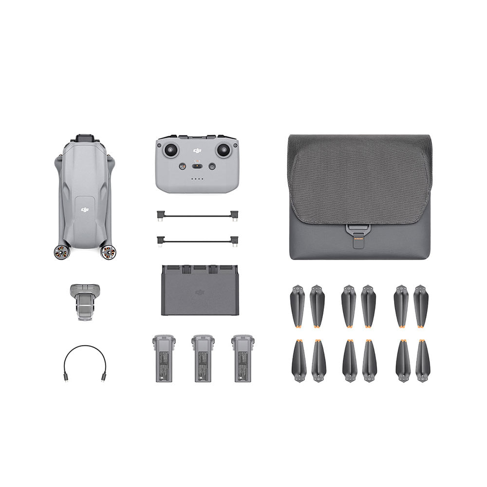 Drone DJI AIR 3 Fly More Combo RC-N2 - DJI036 - artigo: 279282
