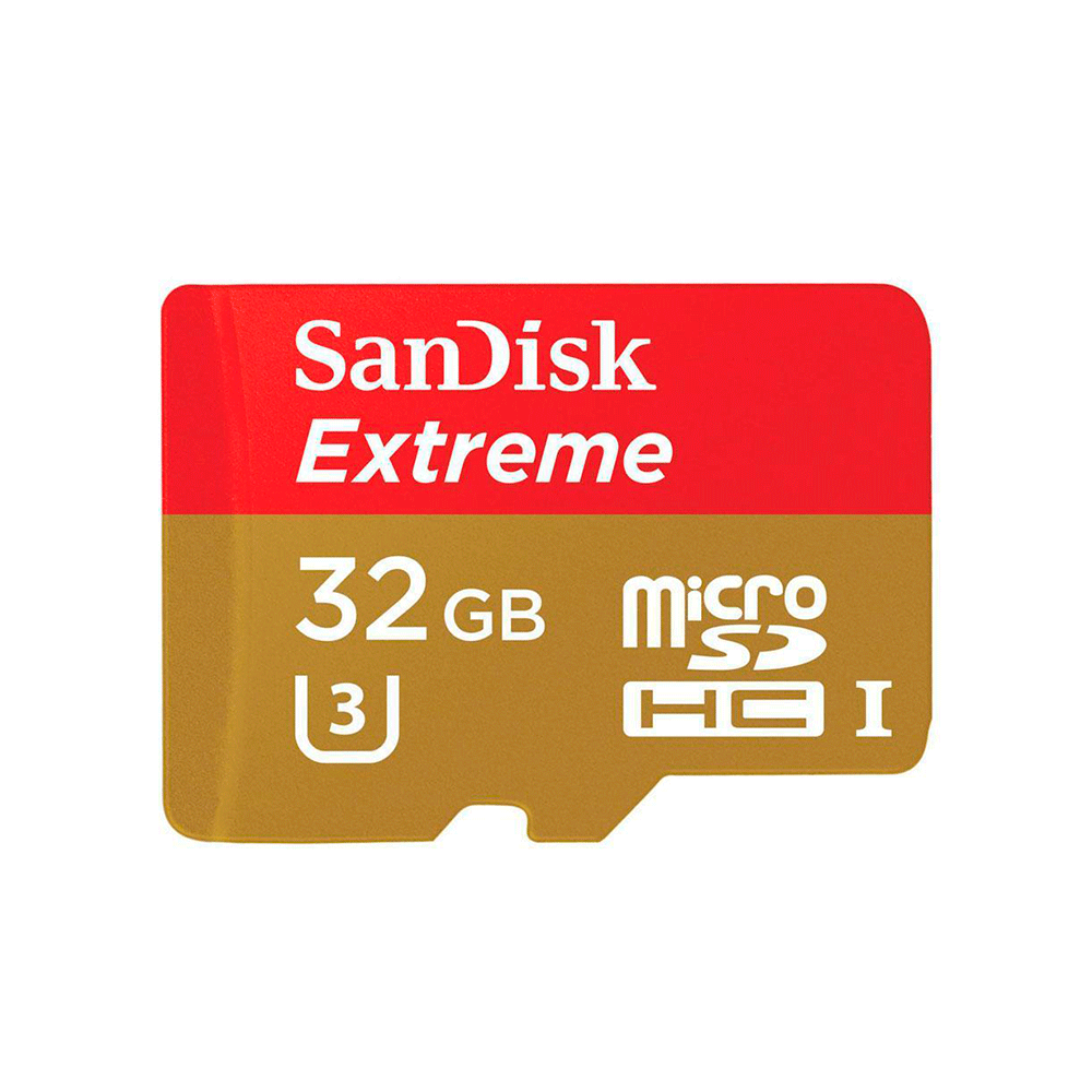Cartão De Memória Sandisk Extreme Até 60 MB/s Até 100 MB/s 32GB