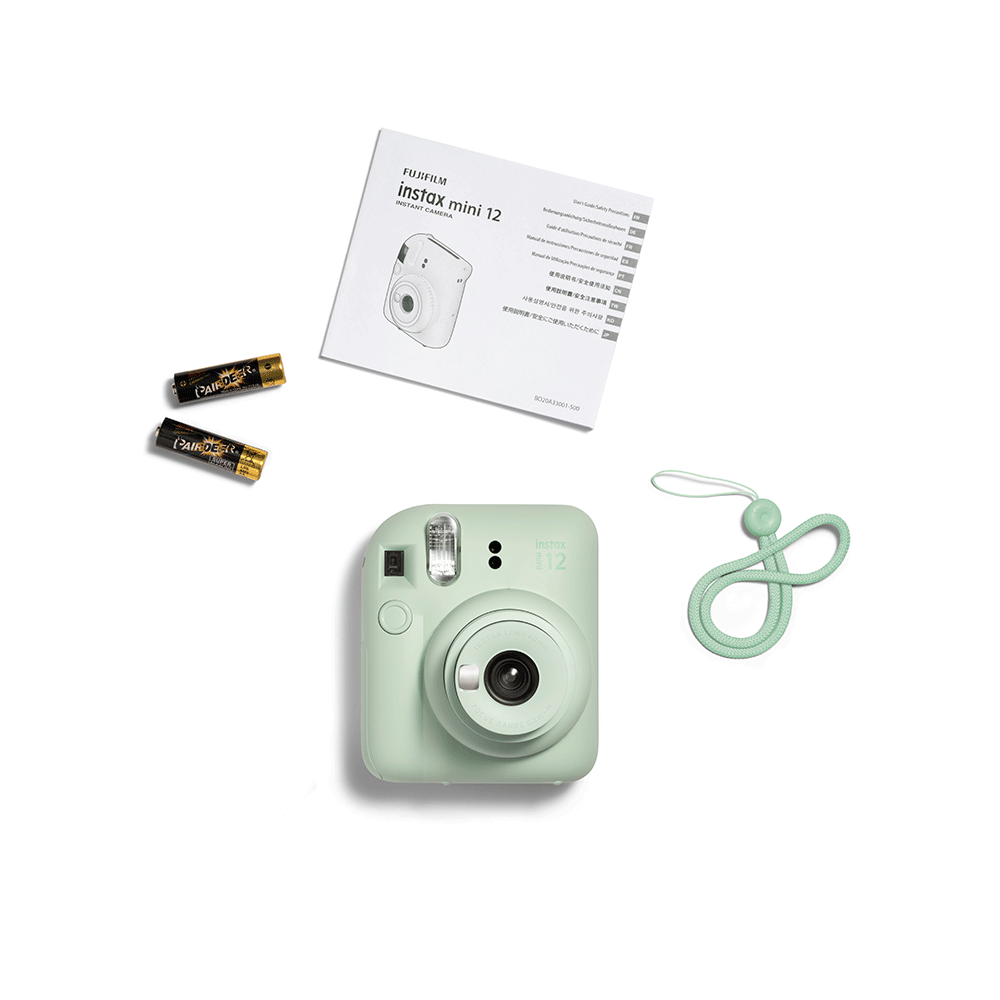 Câmera Instax Mini 12 | Verde Menta Artigo: 227231 - Fujioka