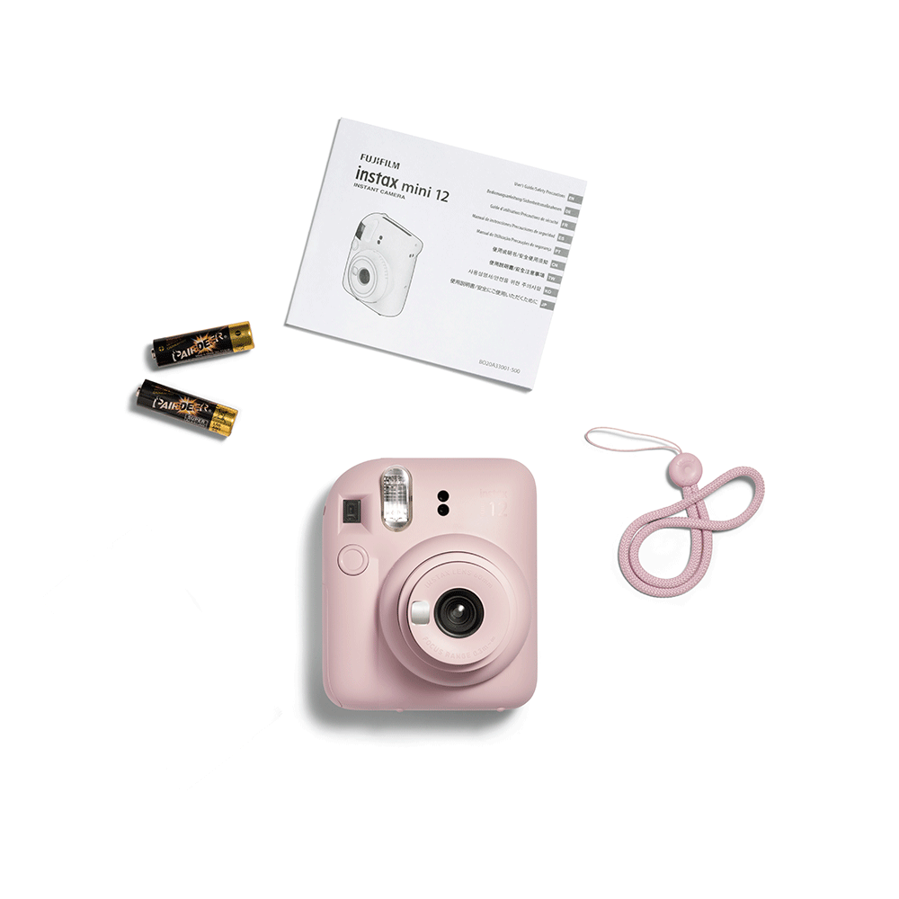 Câmera Instax Mini 12 | Rosa Gloss Artigo: 227229 - Fujioka