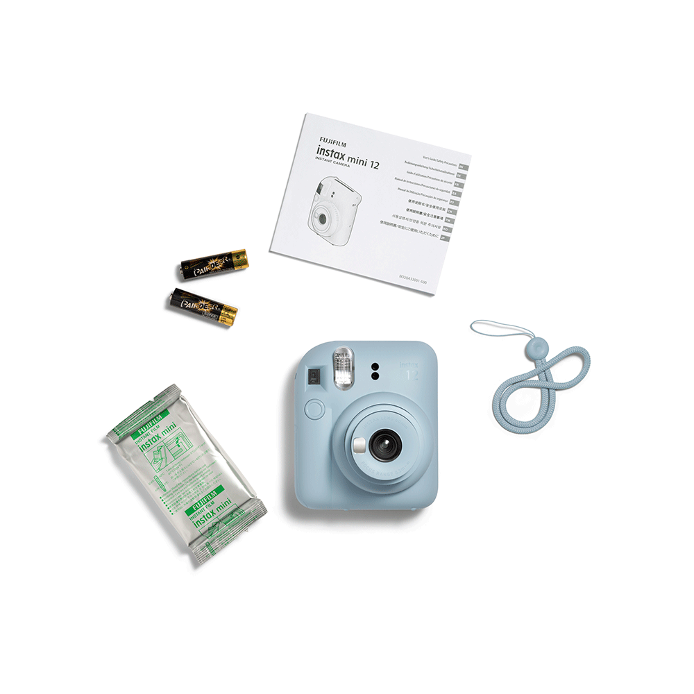 Câmera Instax Mini 12 | Azul Candy Artigo: 227230 - Fujioka