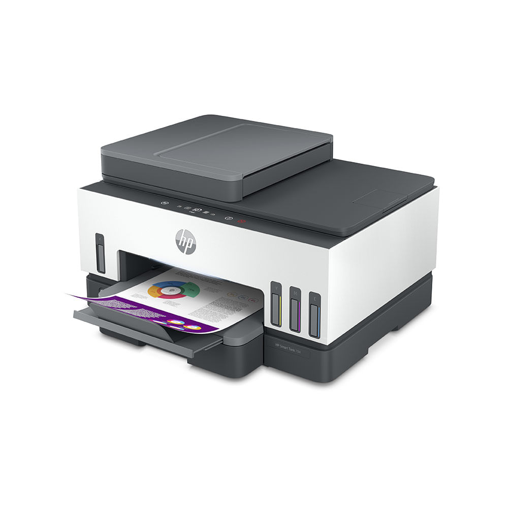 Impressora Multifuncional HP Smart Tank 794, Conexão Wi-Fi, USB