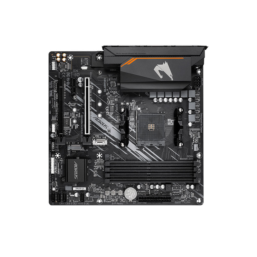 Placa Mãe Gigabyte B550M Aorus Elite, AMD AM4, Micro ATX | DDR4
