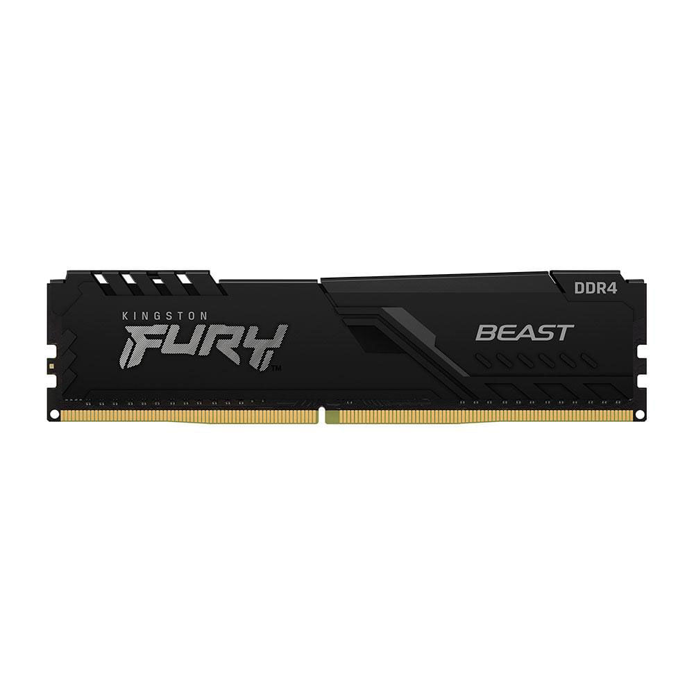 Memória Kingston Fury Beast, 3200MHz, DDR4, CL16 - KF432C16BB/16