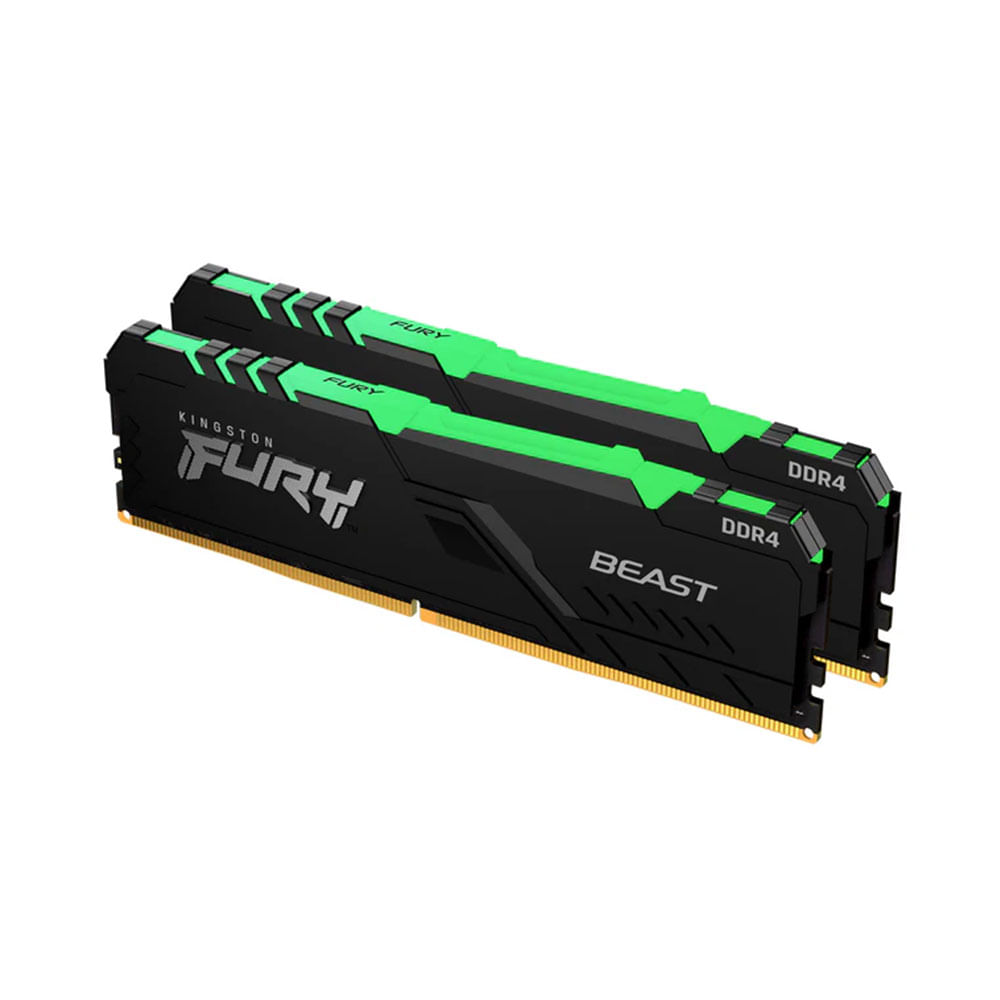 Memória Kingston Fury Beast, (2x8GB), 3200MHz, DDR4, CL16