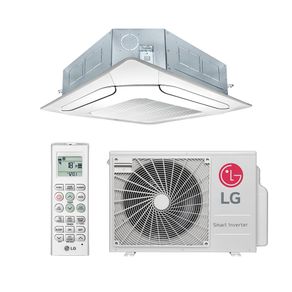 Ar-condicionado LG Cassete Tropical Inverter 18.000 BTUs Quente e Frio, ATUW18GPLP1, Branco | 220V DF - 281745 Ar-condicionado LG Cassete Tropical Inverter 18.000 BTUs Quente e Frio, ATUW18GPLP1, Branco | 220V DF - 281745