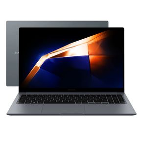 Notebook Samsung Book4 Intel® Core® i3-1315U, 15.6'' FHD, 8GB, 256GB SSD - NP750XGJ-KG5BR | Grafite GO - 571720