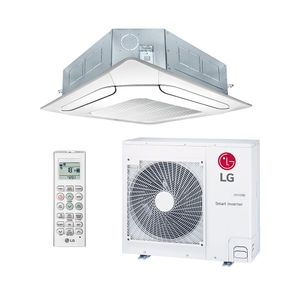 Ar Condicionado LG Cassete Tropical Inverter 36.000 BTUs, Quente-Frio, ATUW36GNLP1, Branco | 220V DF - 281736 Ar Condicionado LG Cassete Tropical Inverter 36.000 BTUs, Quente-Frio, ATUW36GNLP1, Branco | 220V DF - 281736