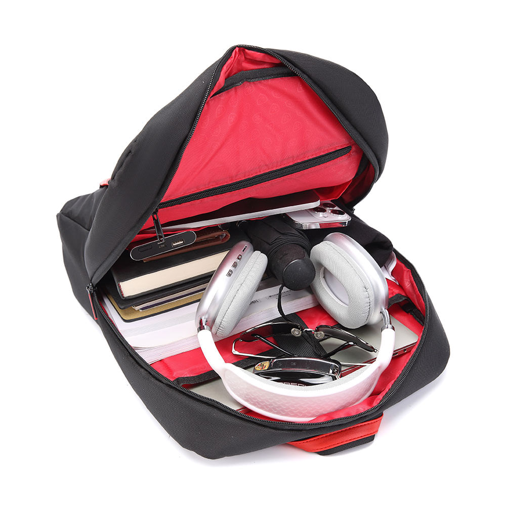 Mochila Kross Elegance Style Para Notebook 15.6 - KE-BPM35 | Preto