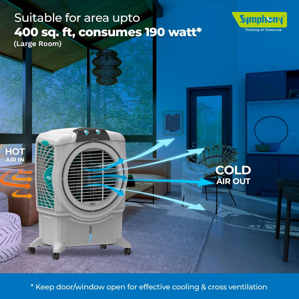 Climatizador de Ar SYMPHONY Sumo 75XL, Branco | 220V - artigo