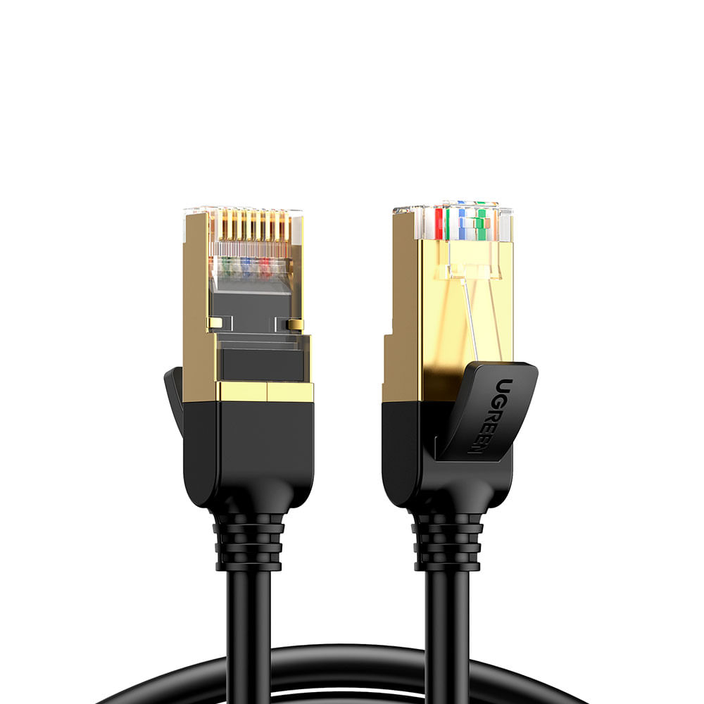 ネット　７ｍ×７ｍ Cabo de Rede Ugreen Cat7, 5 Metros, NW107 | Preto Artigo: 582815