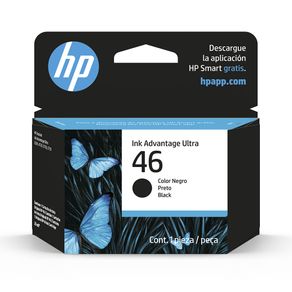 Cartucho de tinta HP 46 | Preto GO - 233266 Cartucho de tinta HP 46 | Preto GO - 233266