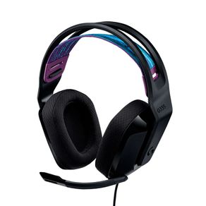 Headset Gamer Logitech G335, Driver 40mm, Arco Ajustável | Preto GO - 285058