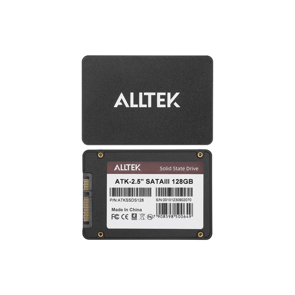 2.5インチ SATA SSD 6個セット SSD Alltek 2.5 SATA III 6 Gbs - ATKSSDS | 128GB - 801401 - Fujioka