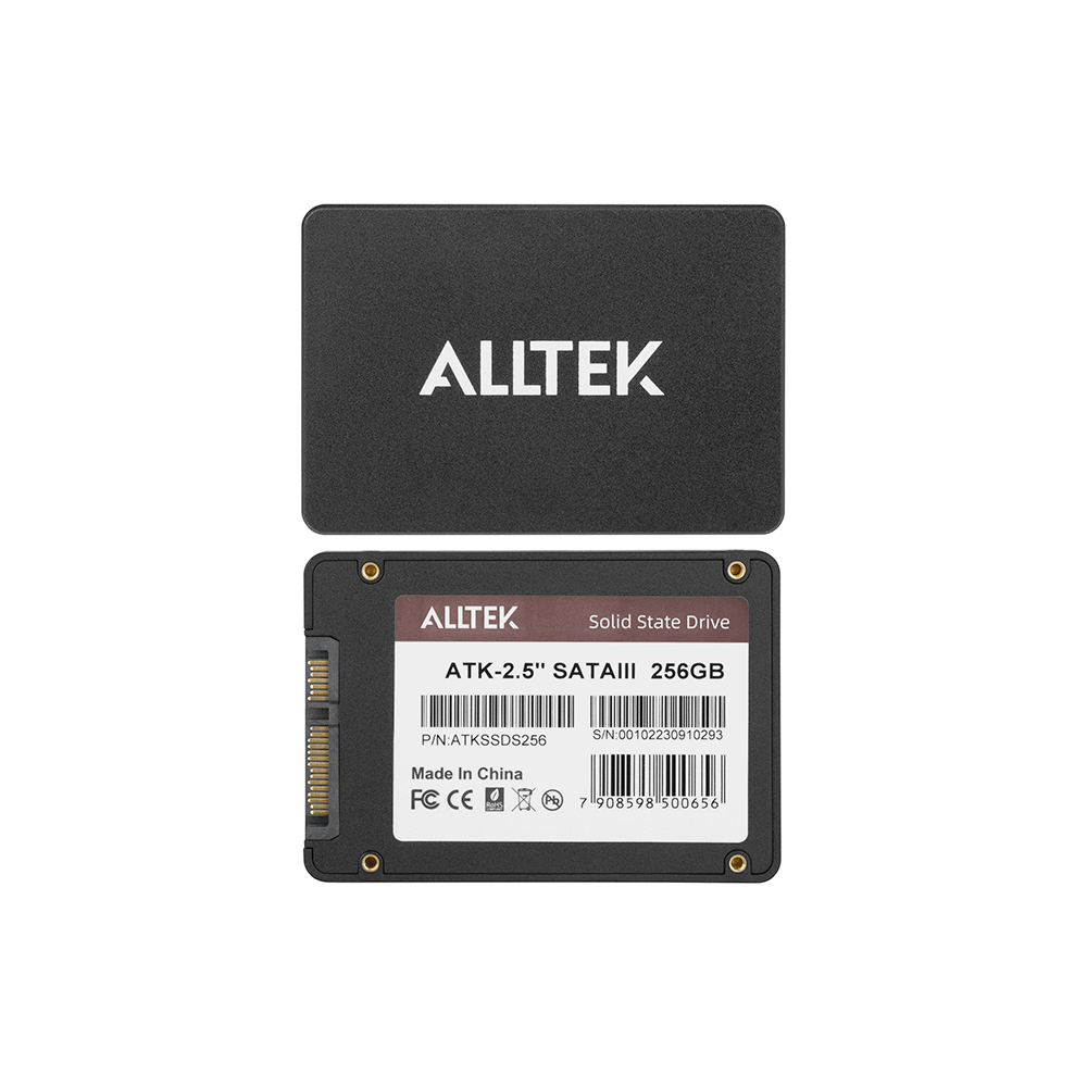 SSD Alltek 2.5 SATA III 6 Gbs - ATKSSDS | 256GB - 801402 - Fujioka