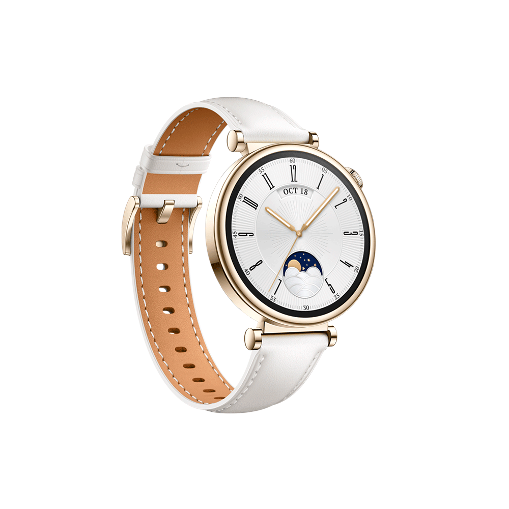Smartwatch Huawei GT 4 41mm, compatível com iOS e Android | Branco