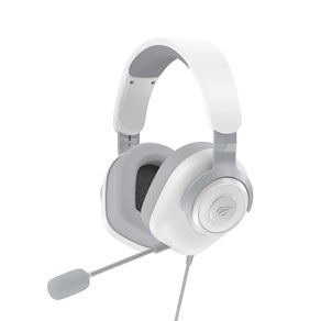 Headset Gamer HAVIT H2230D, Microfone destacável | Branco/Cinza DF - 285052