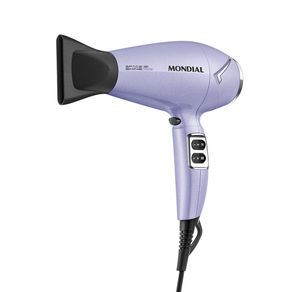Secador de Cabelos Mondial Space Shine 2000W - SC-21, Lilás | 127V GO - 691660 Secador de Cabelos Mondial Space Shine 2000W - SC-21, Lilás | 127V GO - 691660