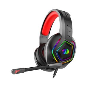 Headset Gamer Redragon Medea RGB H280 | Preto DF - 285072