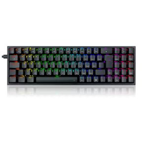 Teclado Mecânico Gamer Redragon Pollux RGB, Switch Brown, Layout 75%, ABNT2 - K628-RGB-B (PT-BROWN) | Preto DF - 582891