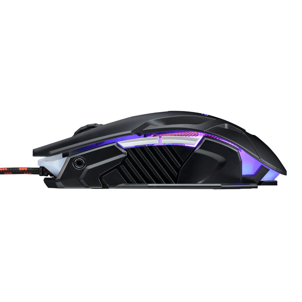 Mouse Gamer Acer Nitro NMW200, 6 Botões, 7200 DPI | Preto/Vermelho