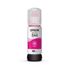 Garrafa de Tinta Epson T544 - T544322-BR | Magenta GO - 233292 Garrafa de Tinta Epson T544 - T544322-BR | Magenta GO - 233292