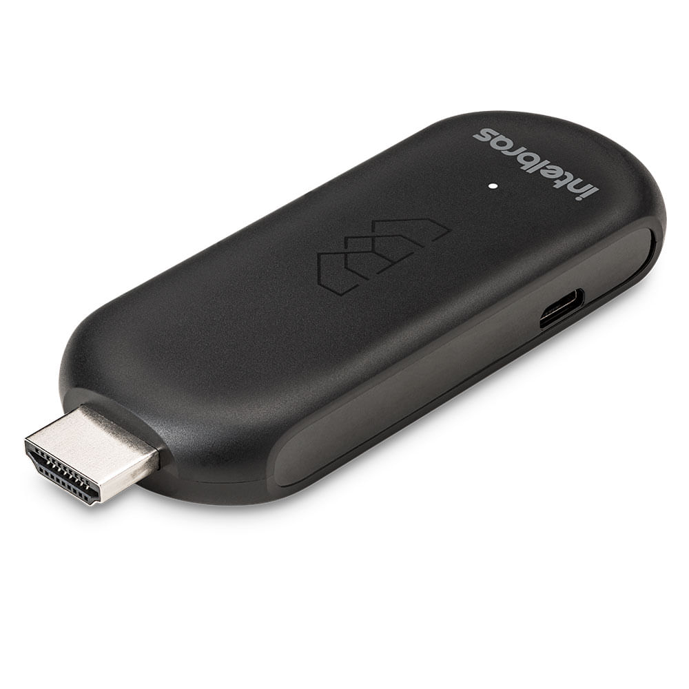 Smart Box Android Intelbras TV Izy Play Stick Full HD | Preto
