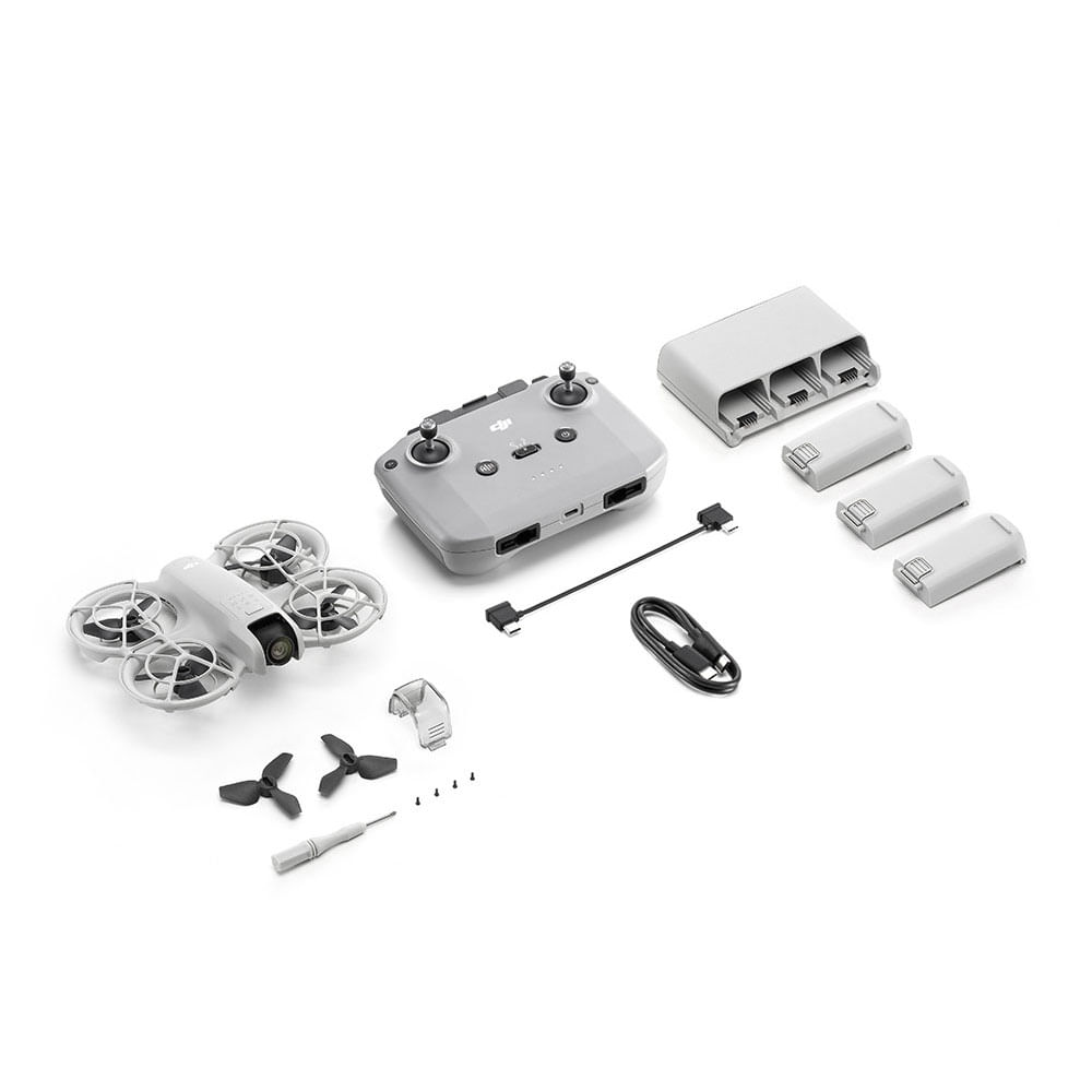 Drone DJI Neo 4k, Com IA e Quickshots Fly More Combo BR - DJI051