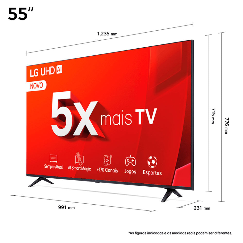 Smart TV 4K 55