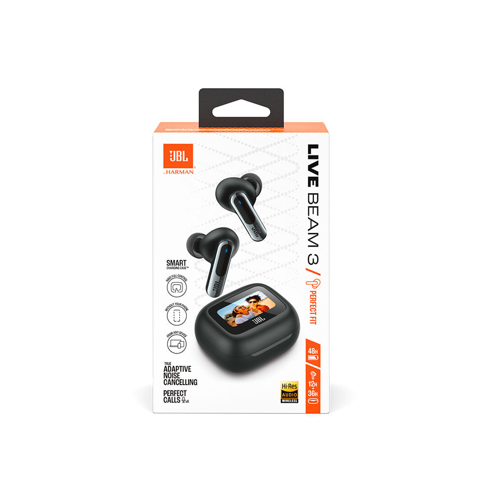 Fones de Ouvido Bluetooth JBL Live Beam 3, Cancelamento de