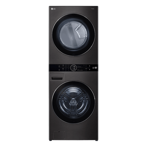 Lava e Seca Smart LG 17kg Wash Tower, WK17BS6A, Aço Escovado Preto | 220V DF - 196850