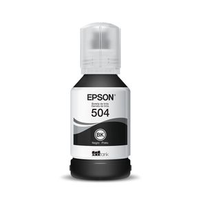 Garrafa de Tinta Epson, T504122-BR | Preta GO - 233298 Garrafa de Tinta Epson, T504122-BR | Preta GO - 233298